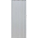 Drzwi harmonijkowe 001P BIAŁY DĄB MAT - 100 cm