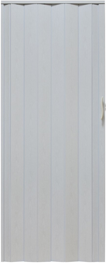 Drzwi harmonijkowe 001P BIAŁY DĄB MAT - 100 cm Drzwi harmonijkowe 001P BIAŁY DĄB MAT - 100 cm