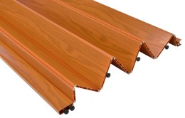 Drzwi harmonijkowe 001P CIEMNA OLCHA MAT - 80 cm
