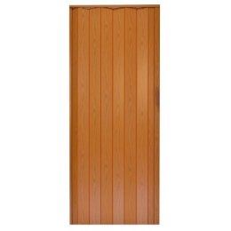 Drzwi harmonijkowe 001P CIEMNA OLCHA MAT - 90 cm
