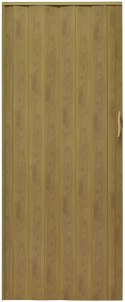 Drzwi harmonijkowe 001P JASNY DĄB MAT G - 100 cm