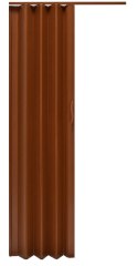Drzwi harmonijkowe 001P MAHOŃ MAT - 80 cm