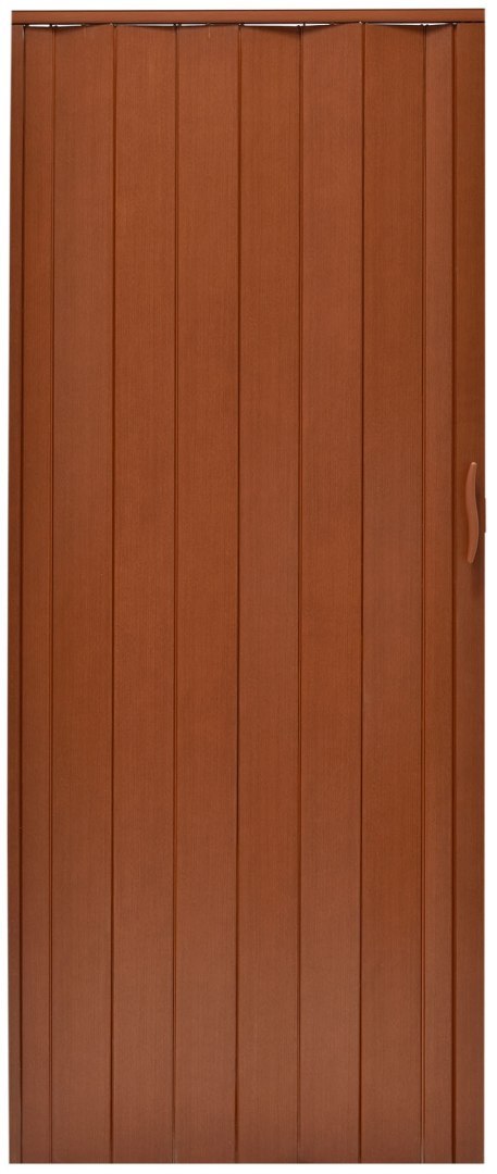 Drzwi harmonijkowe 001P MAHOŃ MAT - 80 cm Drzwi harmonijkowe 001P MAHOŃ MAT - 80 cm