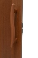 Drzwi harmonijkowe 001P MAHOŃ MAT - 80 cm