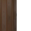 Drzwi harmonijkowe 001P WENGE MAT G - 100 cm