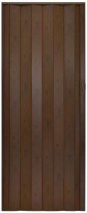 Drzwi harmonijkowe 001P WENGE MAT G - 100 cm