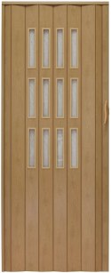 Drzwi harmonijkowe 001S BUK MAT G - 100 cm