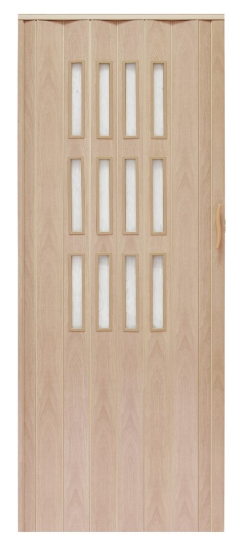 Drzwi harmonijkowe 001S DĄB SONOMA MAT - 100 cm Drzwi harmonijkowe 001S DĄB SONOMA MAT - 100 cm