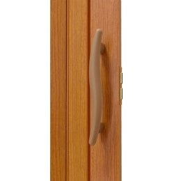 Drzwi harmonijkowe 001S JABŁOŃ MAT - 90 cm