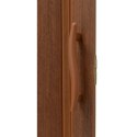 Drzwi harmonijkowe 001S MAHOŃ MAT - 90 cm