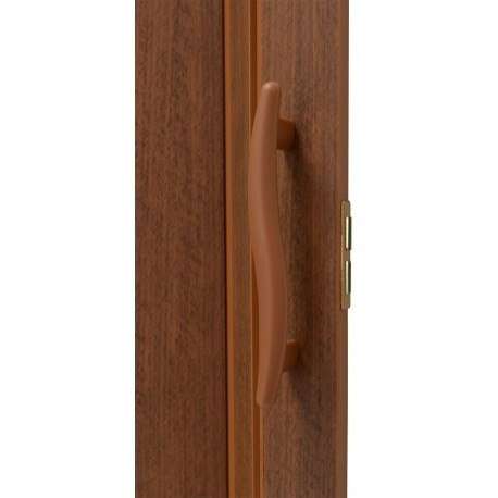 Drzwi harmonijkowe 001S MAHOŃ MAT - 90 cm Drzwi harmonijkowe 001S MAHOŃ MAT - 90 cm