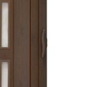 Drzwi harmonijkowe 001S WENGE MAT G - 90 cm