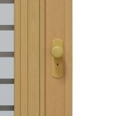 Drzwi harmonijkowe 015 B01 JASNY DĄB MAT - 86 cm Drzwi harmonijkowe 015 B01 JASNY DĄB MAT - 86 cm