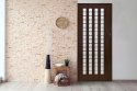 Drzwi harmonijkowe 015 B01 ORZECH MAT - 86 cm