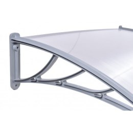 Daszek plastikowy Cromo 100x135cm - szary