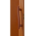 Drzwi harmonijkowe 001P JABŁOŃ MAT - 100 cm