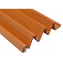 Drzwi harmonijkowe 001P JABŁOŃ MAT - 100 cm