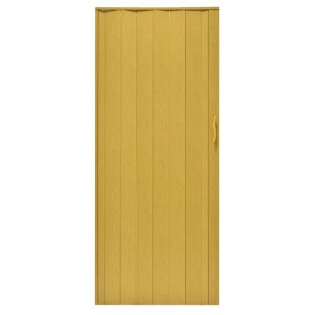 Drzwi harmonijkowe 001P JASNY DĄB MAT - 100 cm Drzwi harmonijkowe 001P JASNY DĄB MAT - 100 cm