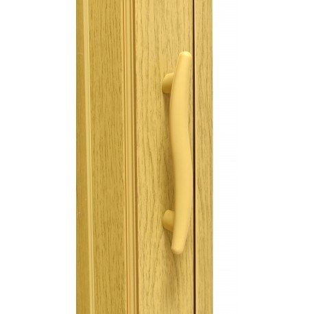 Drzwi harmonijkowe 001P JASNY DĄB MAT - 100 cm Drzwi harmonijkowe 001P JASNY DĄB MAT - 100 cm