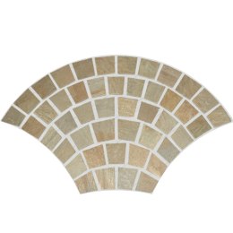 Mozaika podłogowa z kamienia naturalnego Kreta 0,50 m2