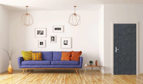 Tapicerka Drzwiowa ELIPSY 13 Ciemny Popiel 95cm Tapicerka Drzwiowa ELIPSY 13 Ciemny Popiel 95cm