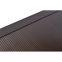 Daszek plastikowy Toro 80x120cm - brązowy