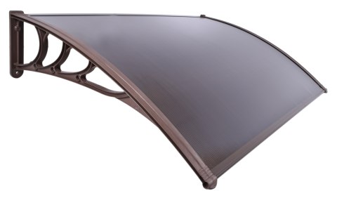 Daszek plastikowy Toro 80x120cm - brązowy Daszek plastikowy Toro 80x120cm - brązowy