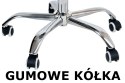 Fotel biurowy Elmo - czarny