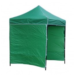 Pawilon handlowy ekspresowy - 2x2 m - 3 ściany - zielony