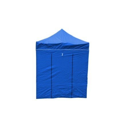 Pawilon handlowy ekspresowy - 2x2 m - 4 ściany - niebieski Pawilon handlowy ekspresowy - 2x2 m - 4 ściany - niebieski
