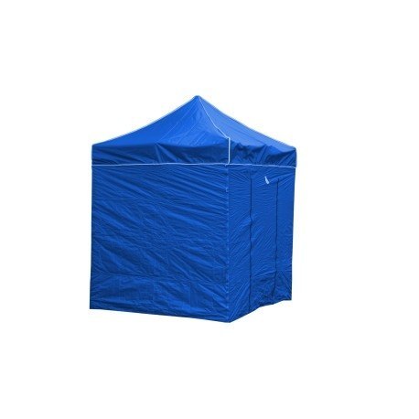 Pawilon handlowy ekspresowy - 2x2 m - 4 ściany - niebieski Pawilon handlowy ekspresowy - 2x2 m - 4 ściany - niebieski