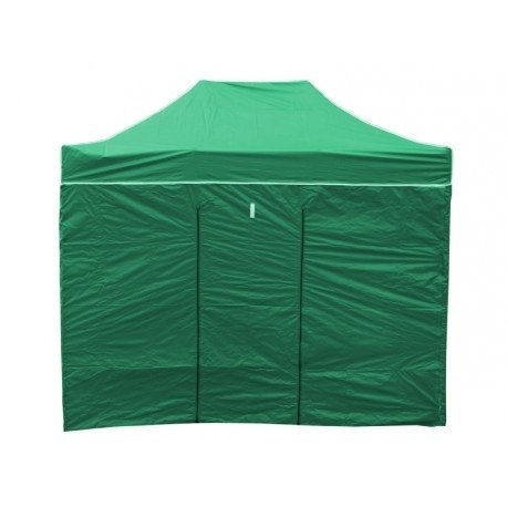 Pawilon handlowy ekspresowy - 2x3 m - 4 ściany - zielony Pawilon handlowy ekspresowy - 2x3 m - 4 ściany - zielony