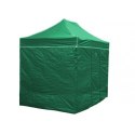 Pawilon handlowy ekspresowy - 2x3 m - 4 ściany - zielony