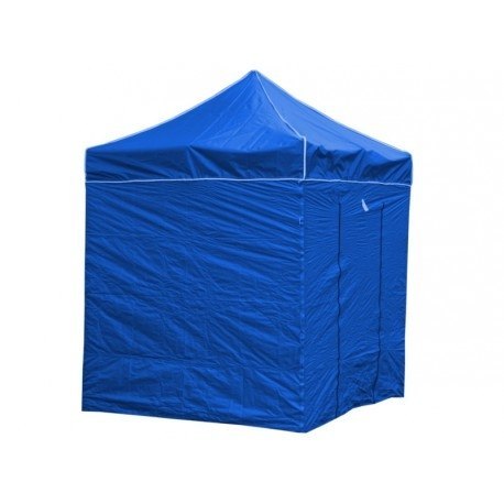 Pawilon handlowy ekspresowy - 3x3 m - 4 ściany - niebieski Pawilon handlowy ekspresowy - 3x3 m - 4 ściany - niebieski