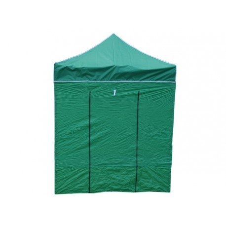 Pawilon handlowy ekspresowy - 3x3 m - 4 ściany - zielony Pawilon handlowy ekspresowy - 3x3 m - 4 ściany - zielony