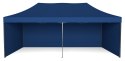 Pawilon handlowy ekspresowy - 3x6 m - niebieski