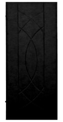 Tapicerka Drzwiowa ELIPSY 1 Czarny 85cm
