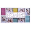 Fotoramka na 10 zdjęć Friends biała Fotoramka na 10 zdjęć Friends biała