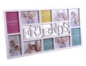 Fotoramka na 10 zdjęć Friends biała Fotoramka na 10 zdjęć Friends biała