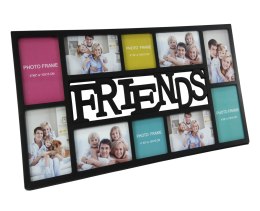 Fotoramka na 10 zdjęć Friends czarna