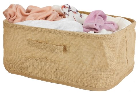 Kosz lniany prostokatny 40x30x18 Kosz lniany prostokatny 40x30x18