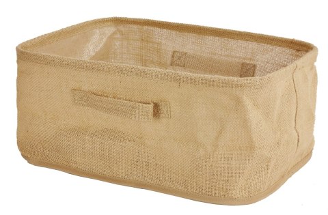Kosz lniany prostokatny 40x30x18 Kosz lniany prostokatny 40x30x18