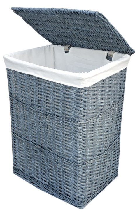 Kosz wiklinowy szary 72 L Kosz wiklinowy szary 72 L