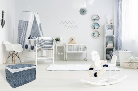 Kufer wiklinowy szary 65 L Kufer wiklinowy szary 65 L