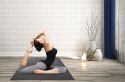 Mata ochronna fitness czarna 12 elementów