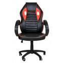 Fotel biurowy Racer 1st czarno-czerwony