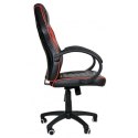 Fotel biurowy Racer 1st czarno-czerwony