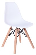 Krzesło PARIS KIDS DSW białe