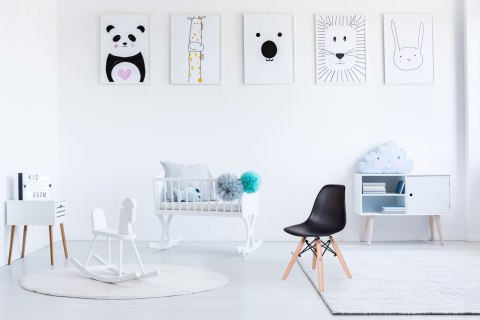 Krzesło PARIS KIDS DSW czarne Krzesło PARIS KIDS DSW czarne