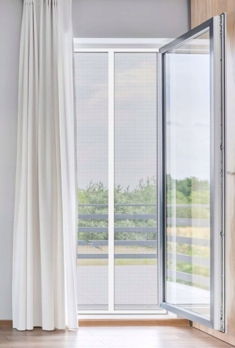 Moskitiera magnetyczna na drzwi - biały 100 x 220 cm Moskitiera magnetyczna na drzwi - biały 100 x 220 cm